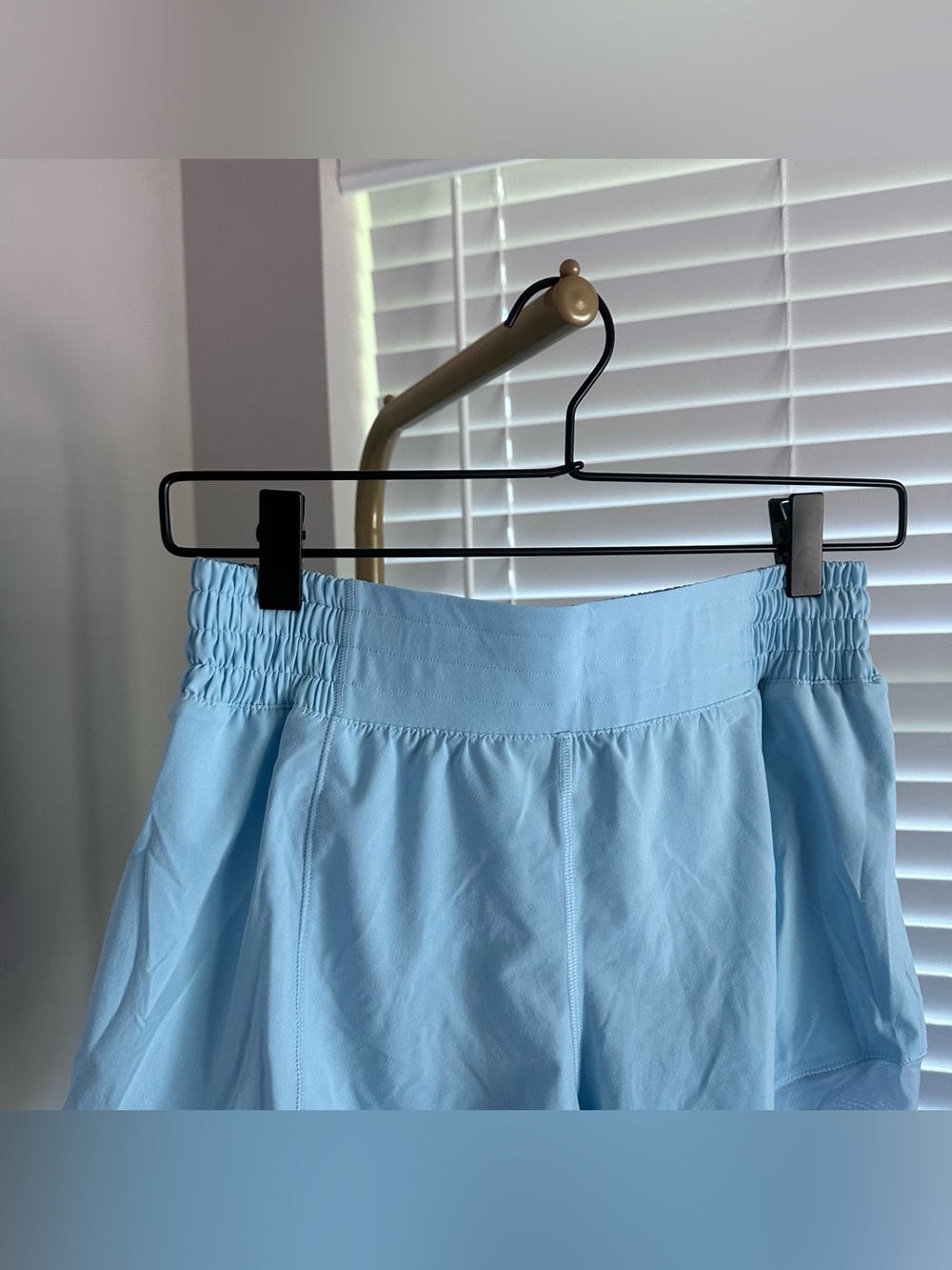 Lululemon Light Blue Women's Athletic Shorts - Picture 2 of 7